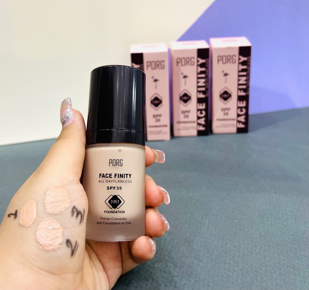 کرم پودر پرگ فیس فینتی face finty با spf35 نمای ۲